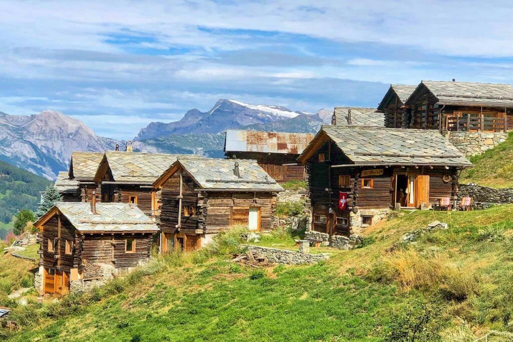 Appartement "Le Ver Luisant" A Saint-Martin, Val D'Herens, Valais Екстер'єр фото
