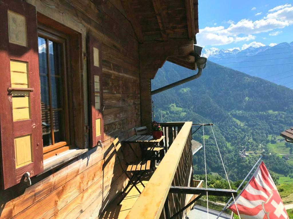 Appartement "Le Ver Luisant" A Saint-Martin, Val D'Herens, Valais Екстер'єр фото