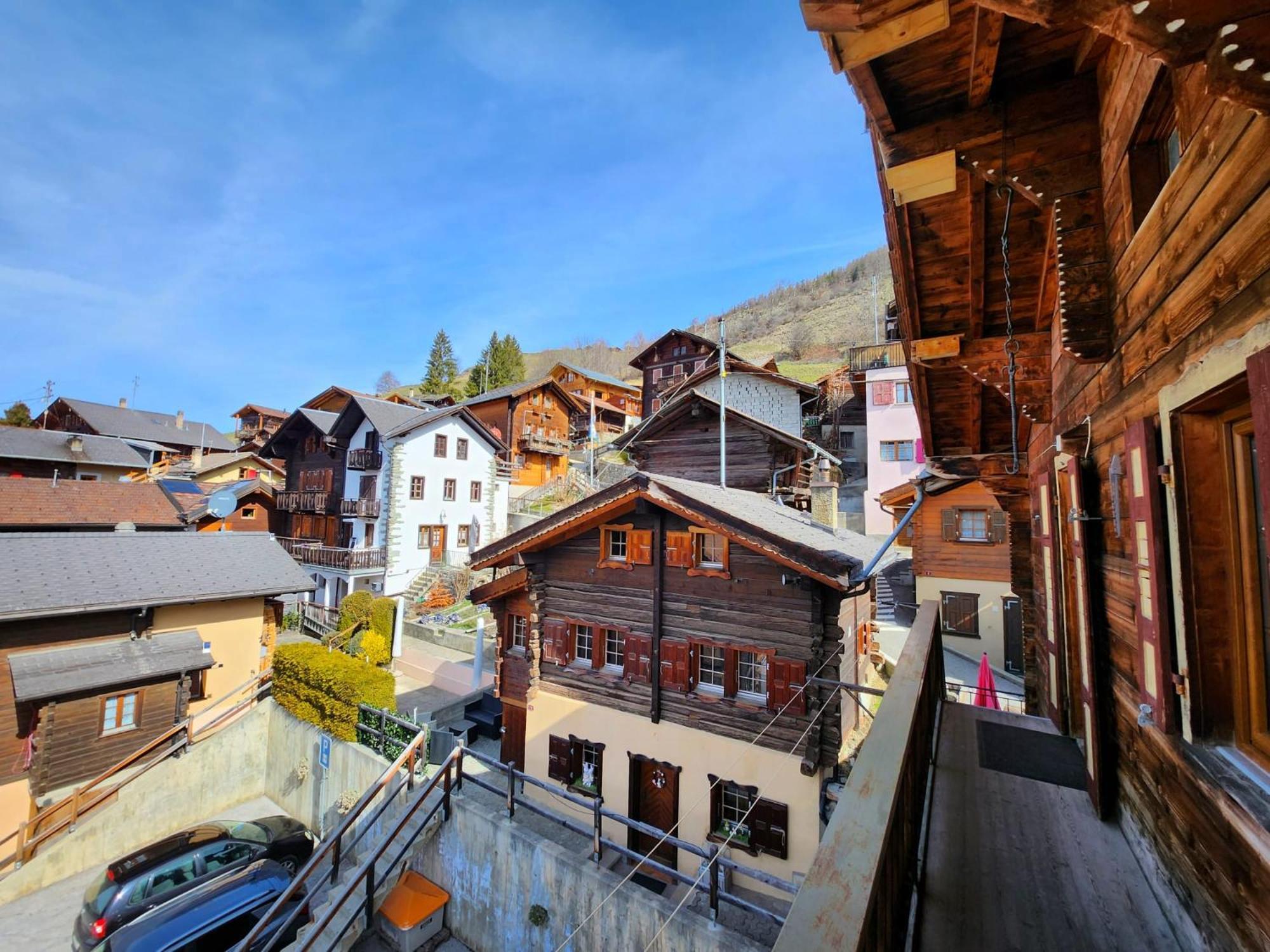 Appartement "Le Ver Luisant" A Saint-Martin, Val D'Herens, Valais Екстер'єр фото